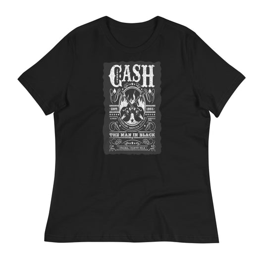 CASH The Man In Black - Women's T-shirt